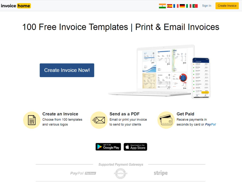 invoice creators & generators invoice creators & generators