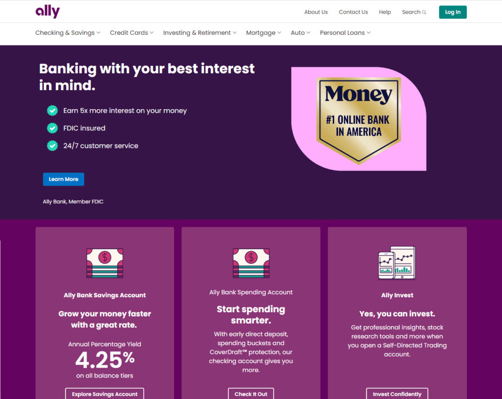ally bank ally bank