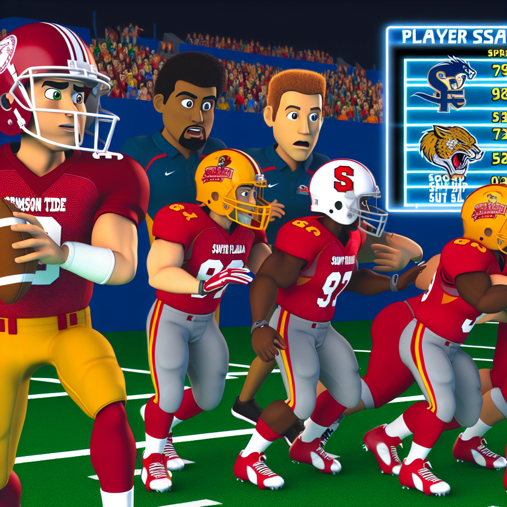 Alabama Football vs South Florida: Key Stats and Game Insights